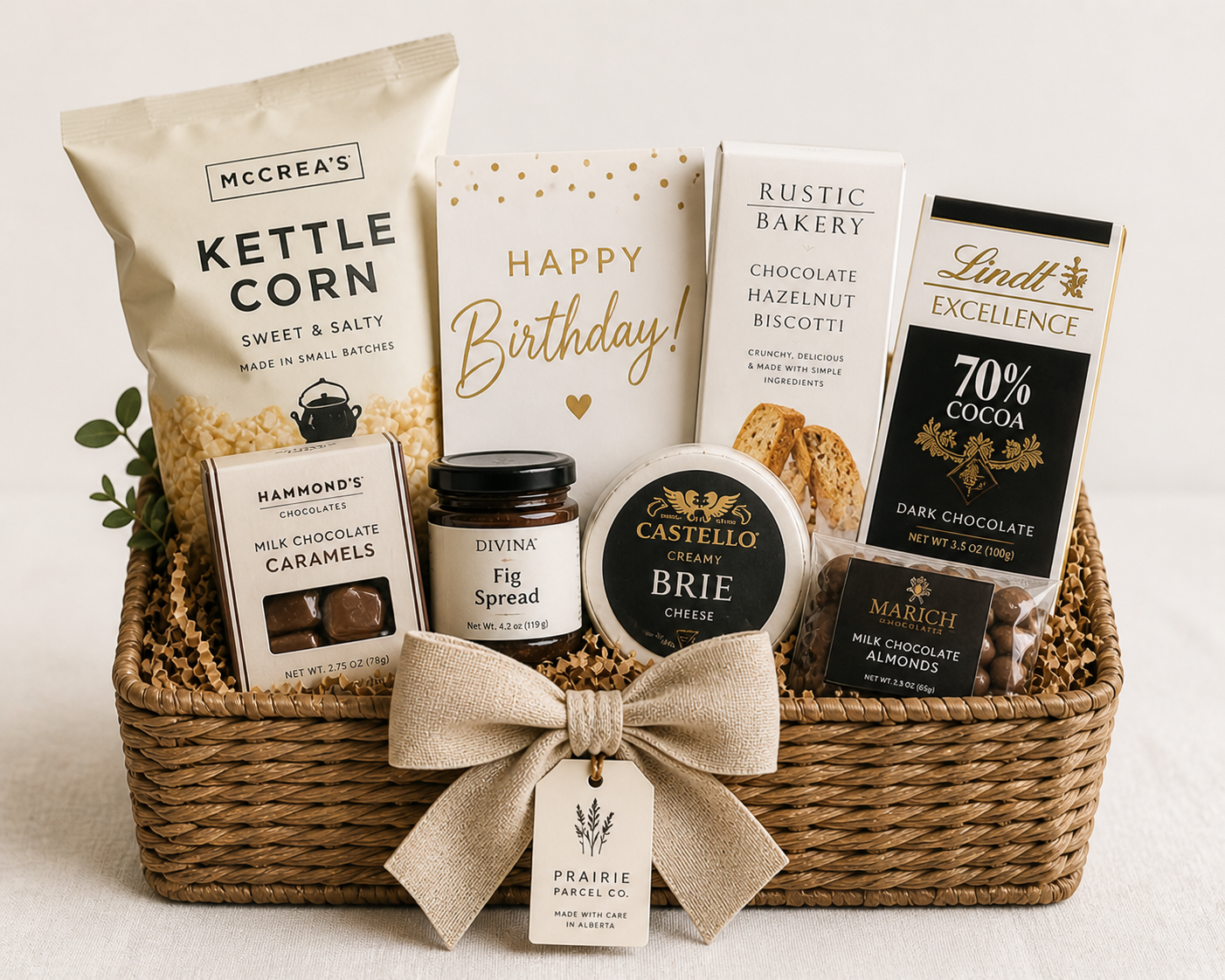 Happy Birthday Gourmet Gift Basket